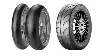Pneus piste et semi-slicks