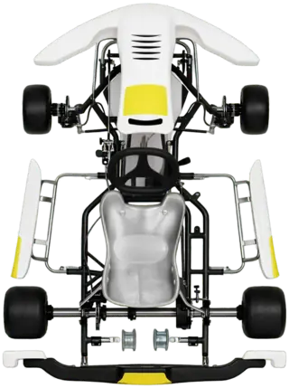 Kart, vue de dessus