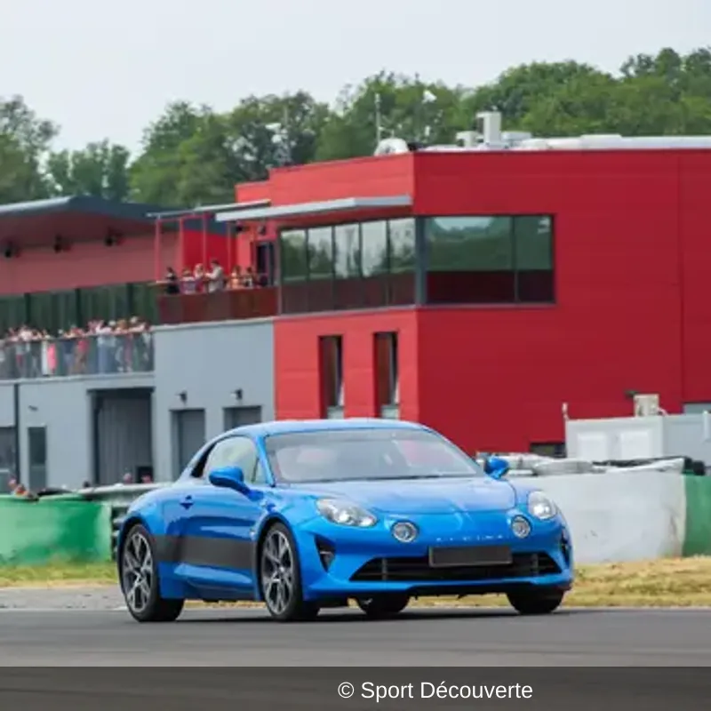 Baptême en Alpine A110 - Circuit de Dijon-Prenois