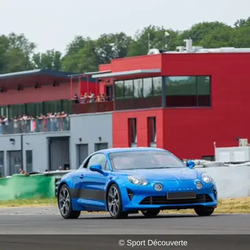 Baptême en Alpine A110 - Circuit de Mettet