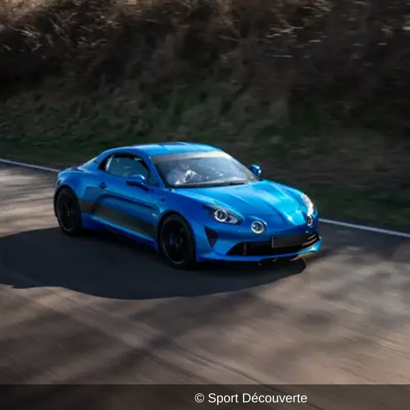 Baptême en Alpine A110 S - Circuit de Dijon-Prenois