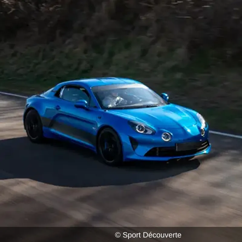 Baptême en Alpine A110 S - Circuit de Mettet