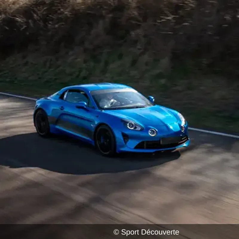 Baptême en Alpine A110 S - Circuit de Saint-Dié-des-Vosges