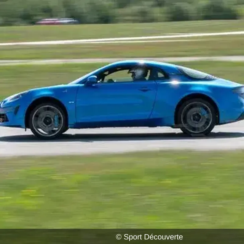 Baptême en Alpine A110S - Circuit de Chenevières