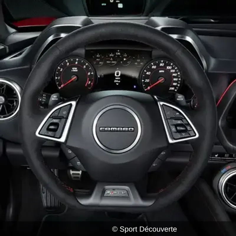 Baptême en Chevrolet Camaro SS - Circuit de l’Auxois Sud