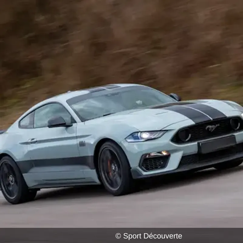 Baptême en Ford Mustang V8 - Circuit de Dijon-Prenois