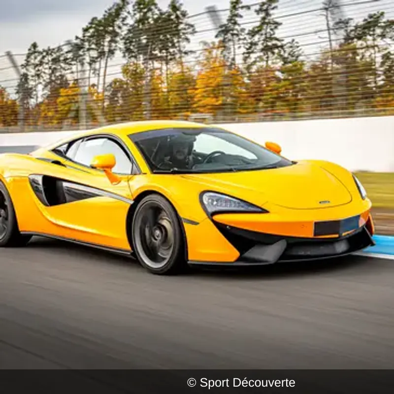 Baptême en McLaren 540C - Circuit de Chambley