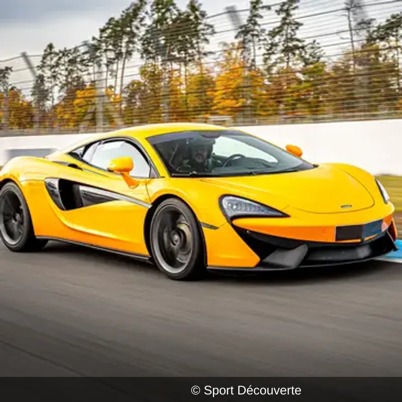 Baptême en McLaren 540C - Circuit de Dijon-Prenois