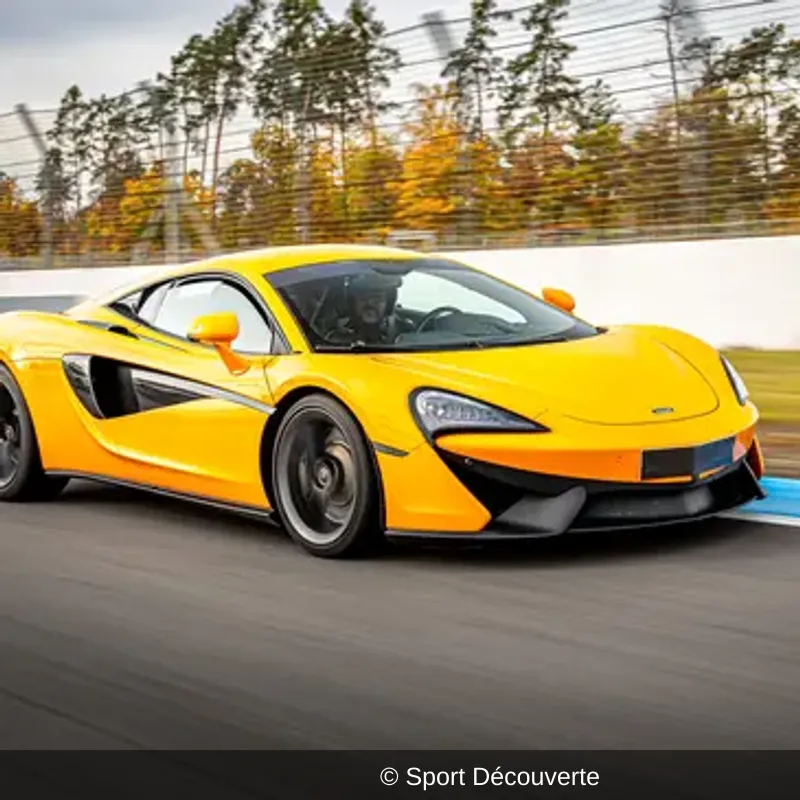 Baptême en McLaren 540C - Circuit de Saint-Dié-des-Vosges