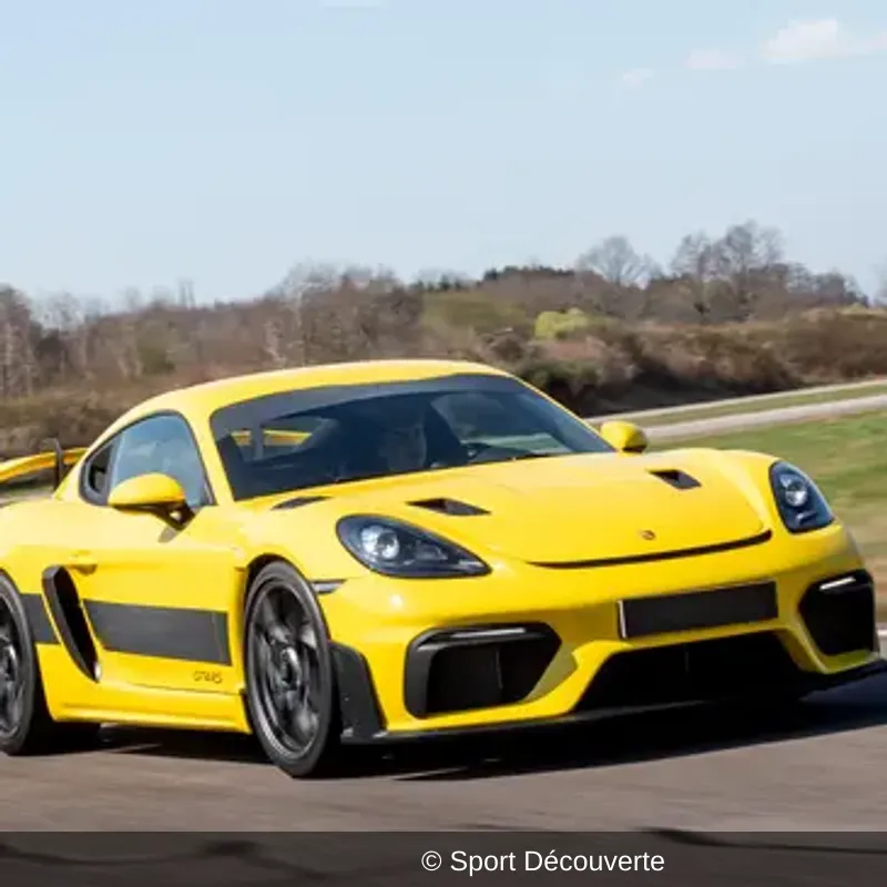 Baptême en Porsche 718 Cayman GT4 RS - Circuit de Dijon-Prenois