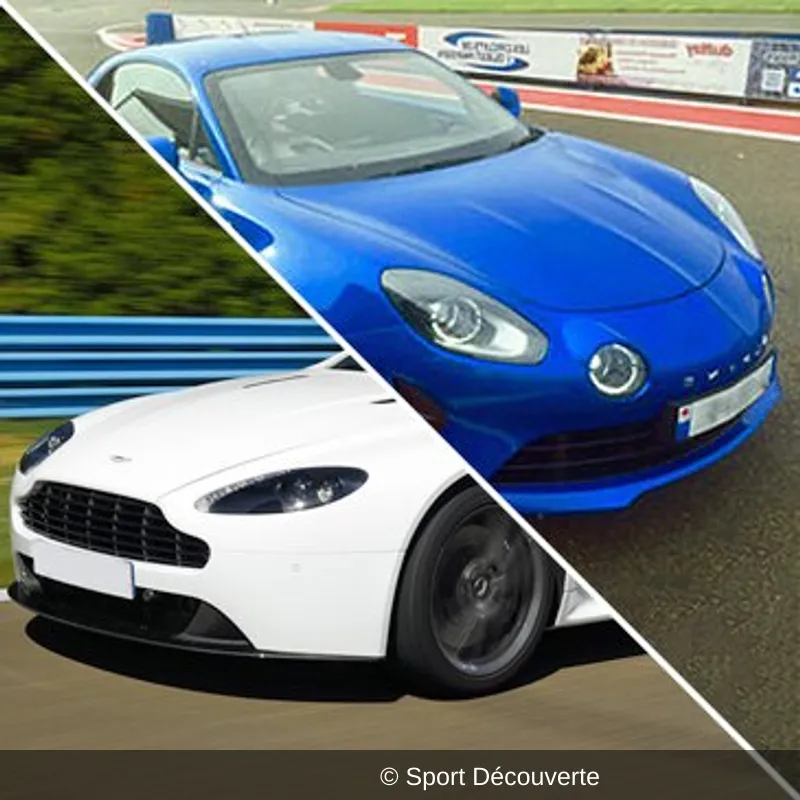 Coffret Pilotage 2 Autos sur le circuit de Dreux