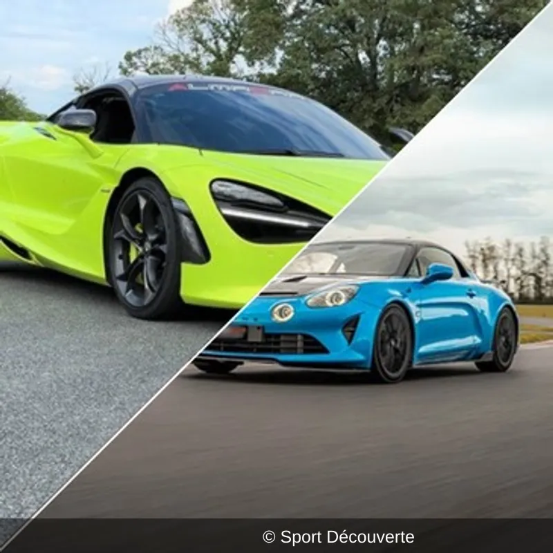 Coffret Pilotage 2 Autos sur le circuit de la Châtre