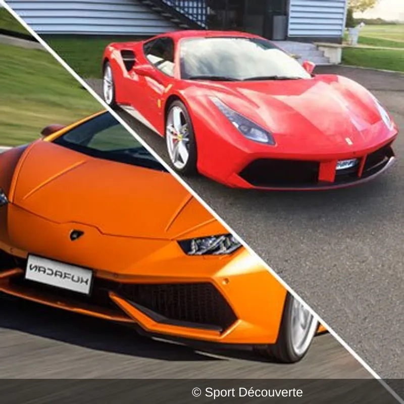 Coffret Pilotage 3 Supercars sur le circuit de Dreux