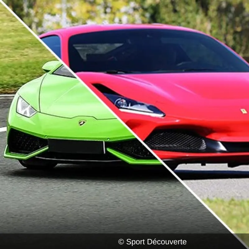 Coffret Pilotage 4 Autos sur le circuit de Clastres