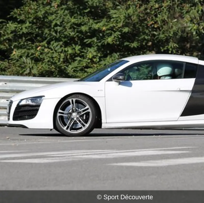 Coffret Pilotage Audi R8 V10 sur le Circuit d’Abbeville