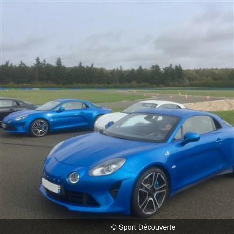 Coffret Pilotage en Alpine A110 sur le circuit de Dreux