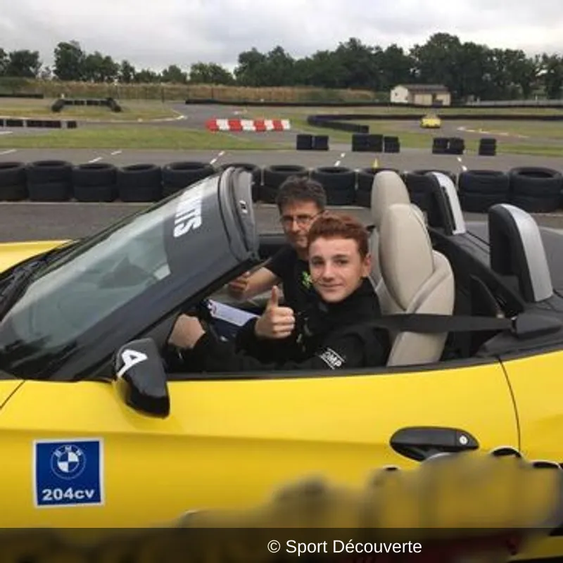 Coffret Pilotage Enfant sur le circuit de Chambley