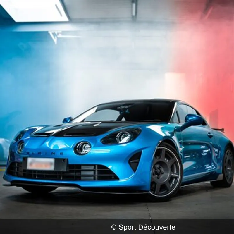 Pilotage Alpine A110 R sur le circuit de Nogaro