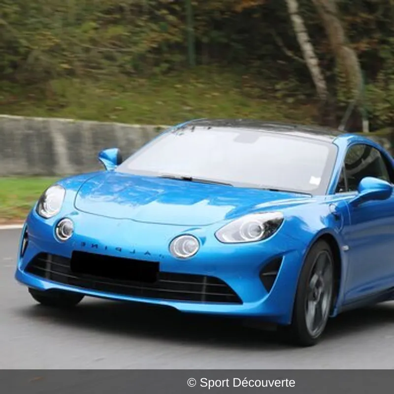 Pilotage Alpine A110S sur le circuit d’Abbeville
