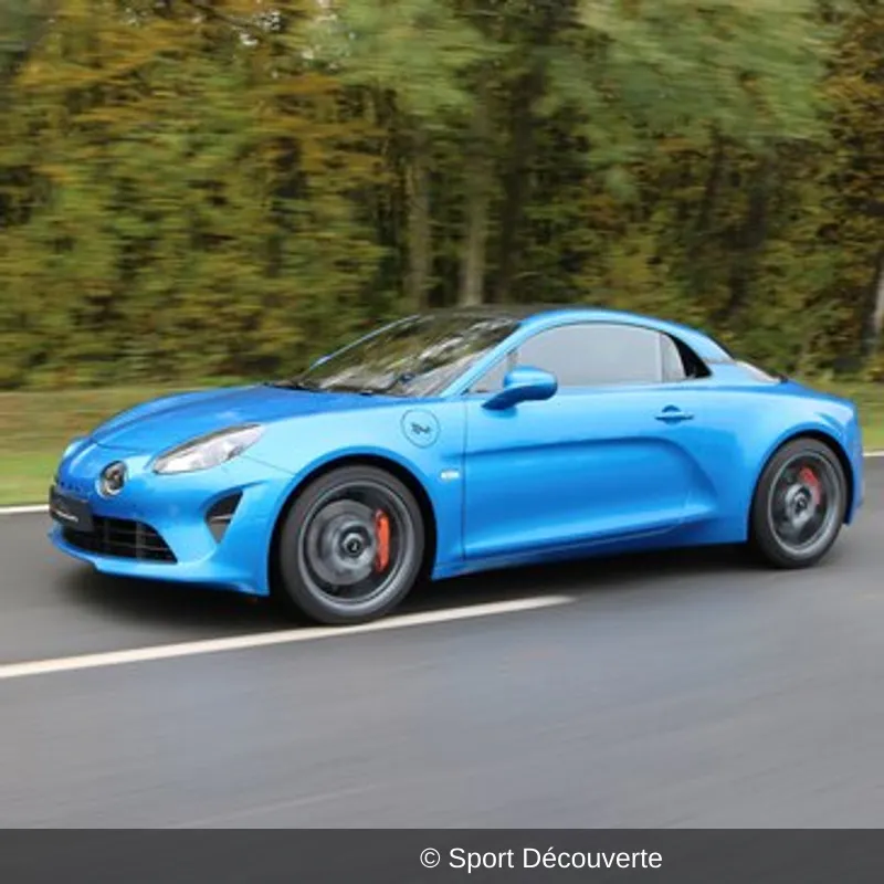 Pilotage Alpine A110S sur le circuit de Clastres