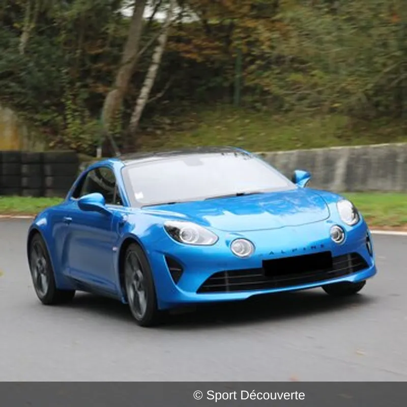 Pilotage Alpine A110S sur le circuit du Mas du Clos