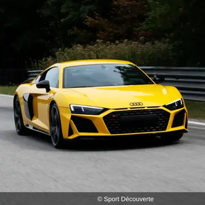 Pilotage Audi R8 V10 - Circuit de Pont l’Evêque