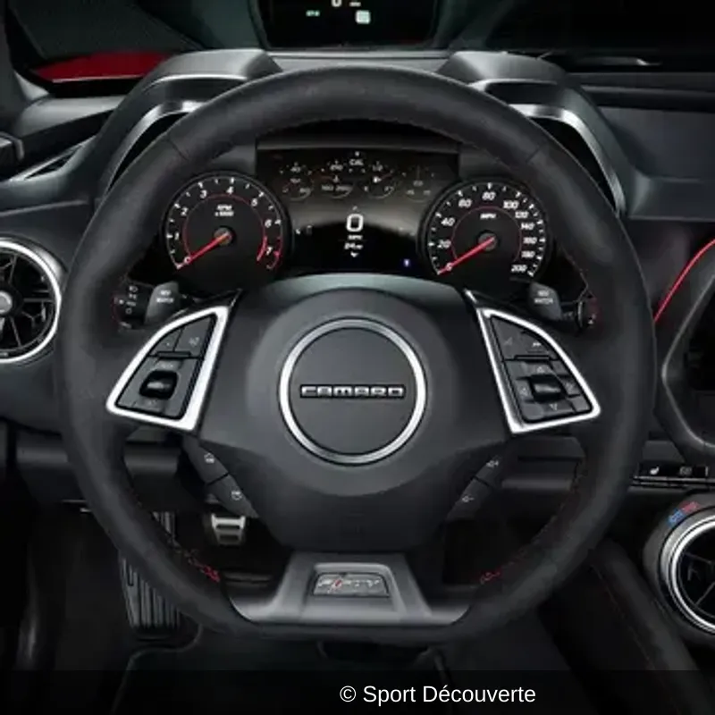 Pilotage Chevrolet Camaro SS - Circuit de l’Auxois-Sud