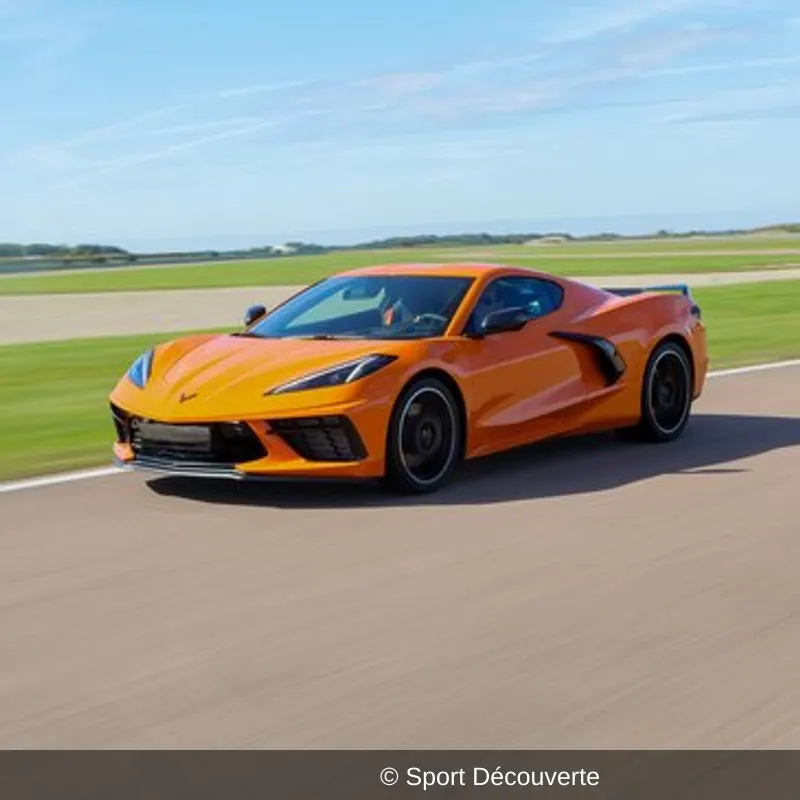 Pilotage Corvette C8 sur le circuit de Croix-en-Ternois