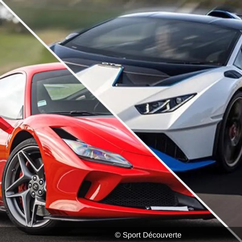 Pilotage Duo en Supercars Italiennes sur le circuit de Dijon-Prenois