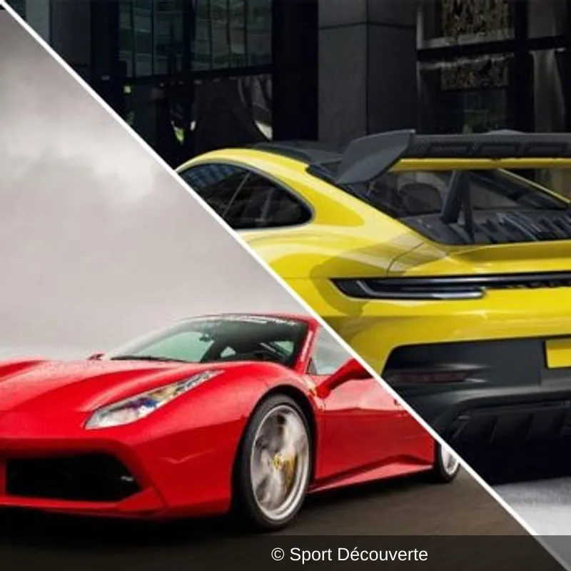 Pilotage Duo Porsche-Ferrari sur le circuit de Fontenay-le-Comte