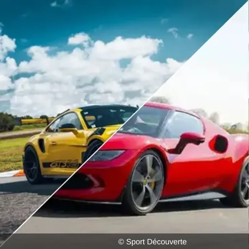 Pilotage Duo Porsche Ferrari - Circuit de Vaison Piste