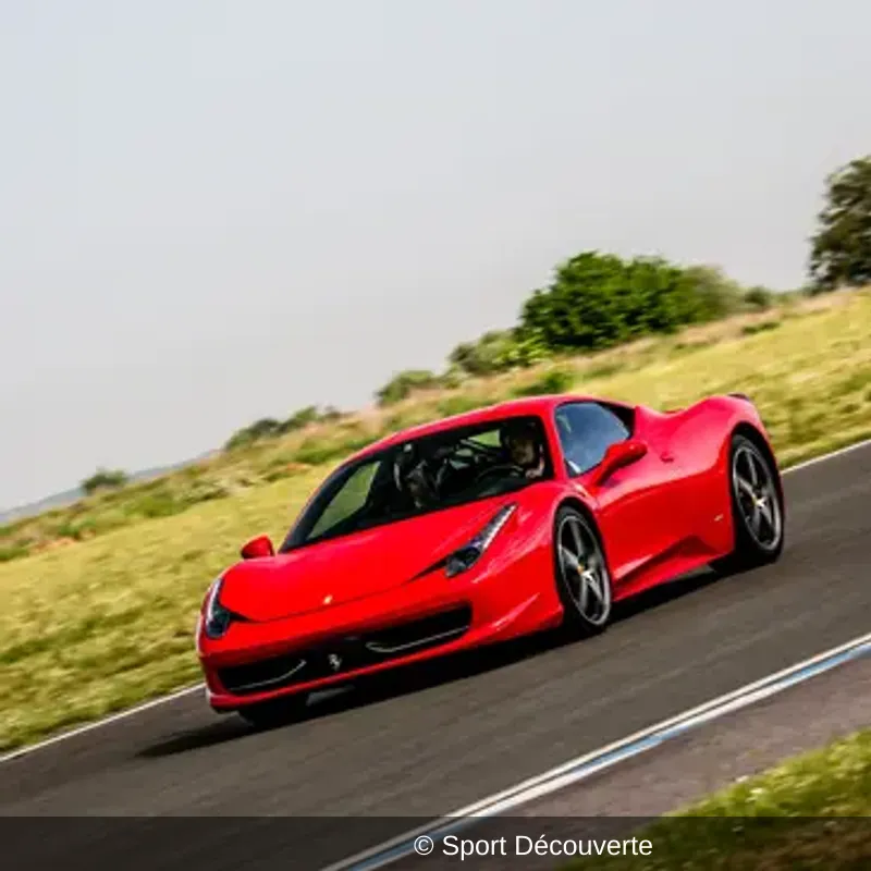 Pilotage Ferrari 458 Italia - Circuit de Clastres
