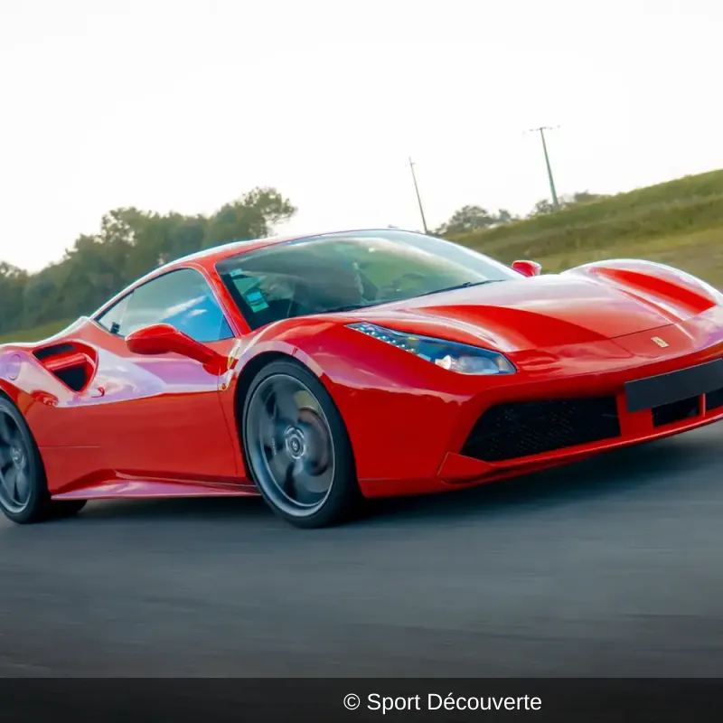 Pilotage Ferrari 488 GTB - Circuit de Lohéac
