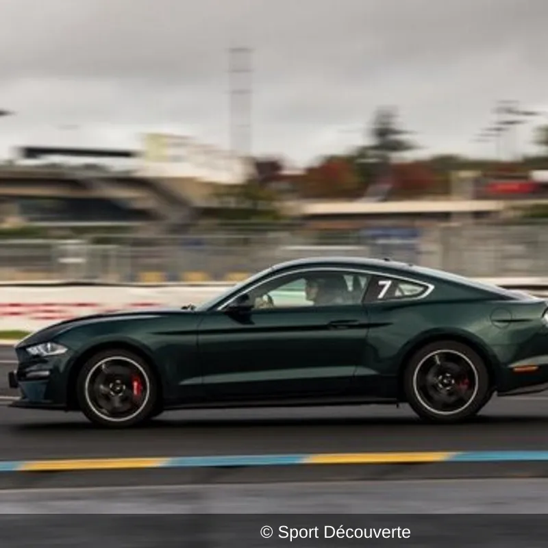 Pilotage Ford Mustang Bullitt sur le circuit de Magny-Cours