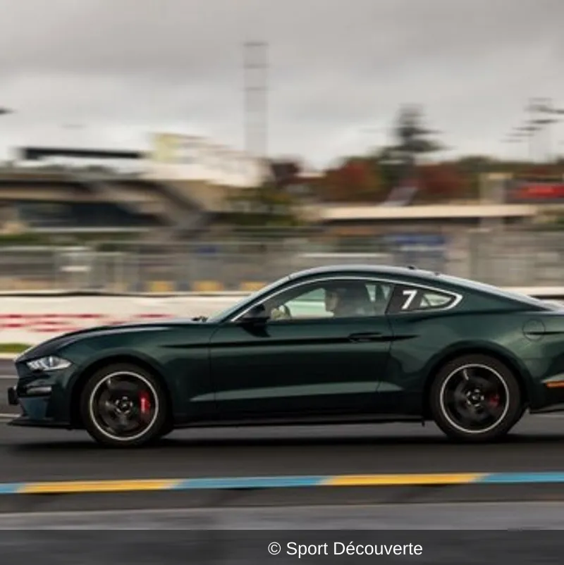 Pilotage Ford Mustang Bullitt sur le circuit d’Issoire