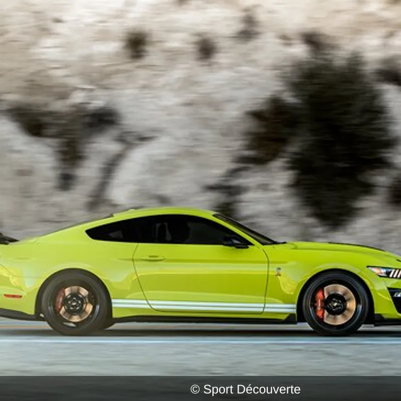 Pilotage Ford Mustang GT500 sur le circuit de Nogaro