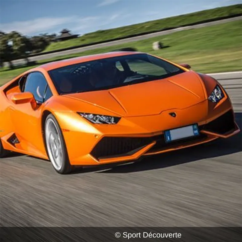 Pilotage Lamborghini Huracan sur le circuit de Dreux