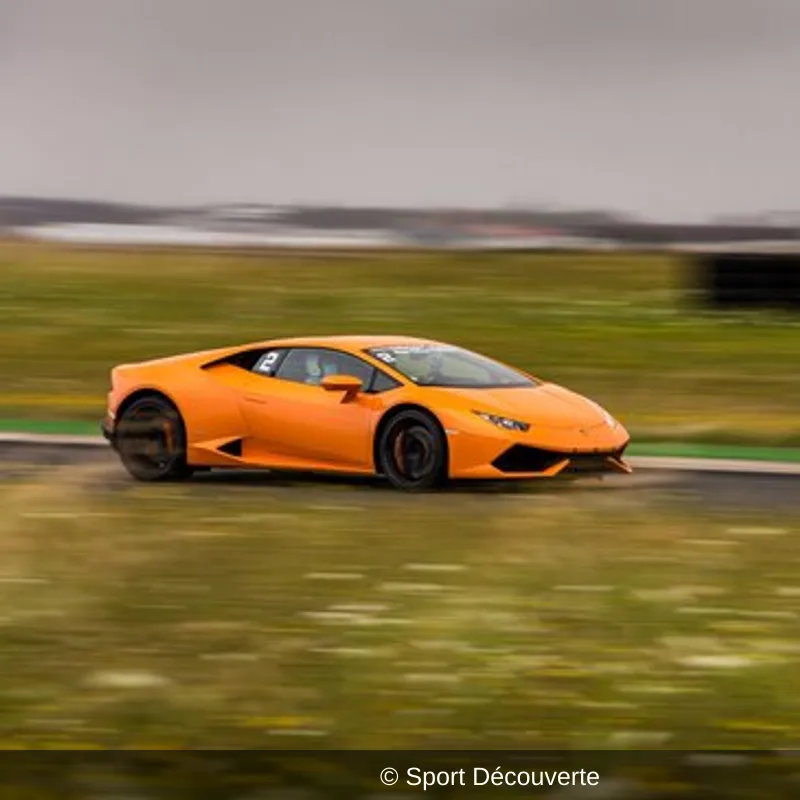 Pilotage Lamborghini Huracan LP-610 sur le circuit de Mornay