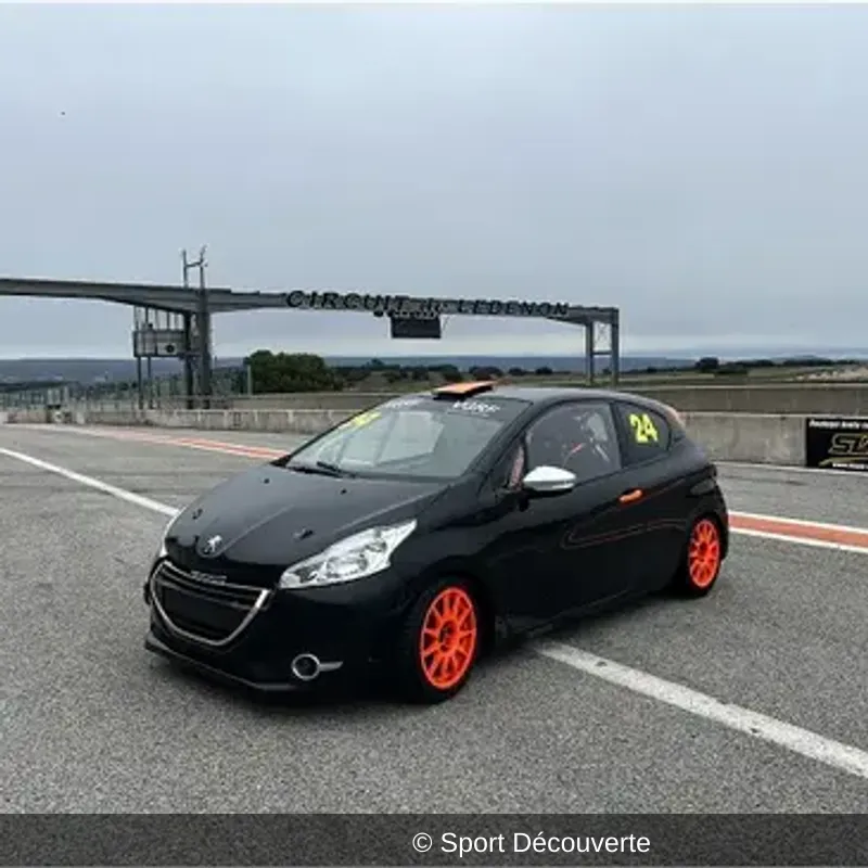 Pilotage Peugeot 208 Racing Cup - Circuit de Lédenon