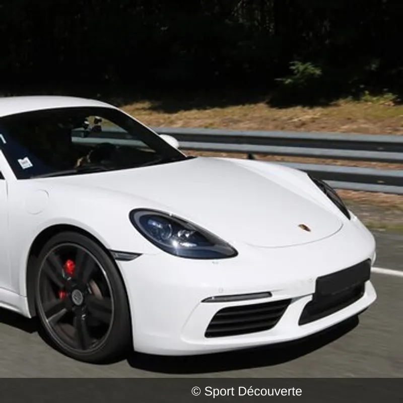 Pilotage Porsche 718 Cayman S sur le circuit d’Abbeville