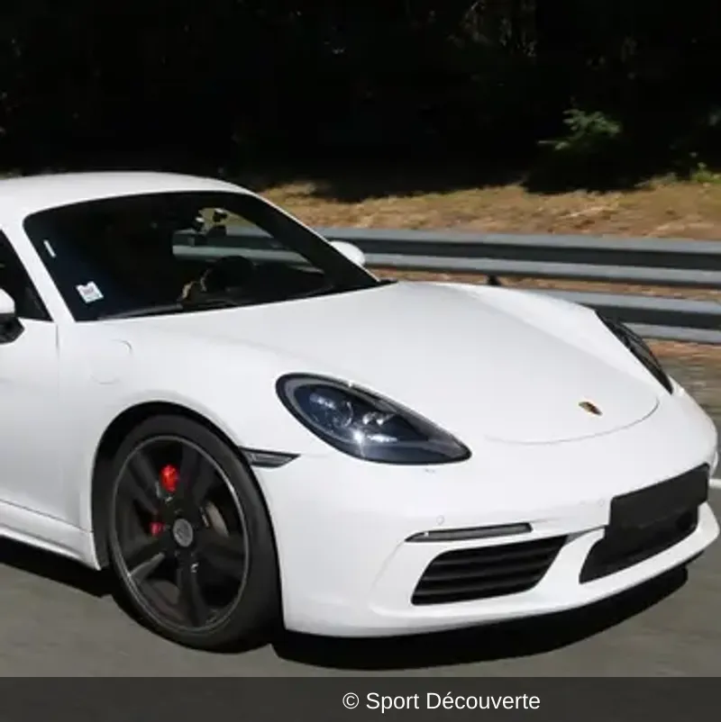 Pilotage Porsche 718 Cayman S - Circuit de Mettet