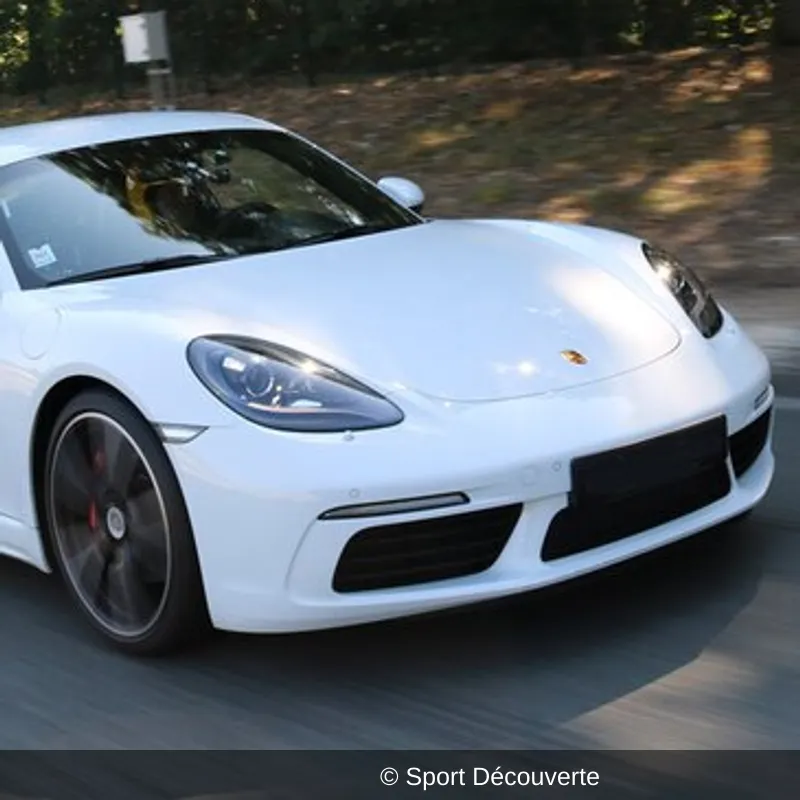 Pilotage Porsche 718 Cayman S sur le circuit de Nogaro