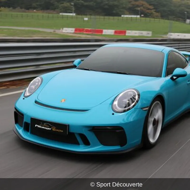Pilotage Porsche 991 GT3 sur le circuit de Clastres