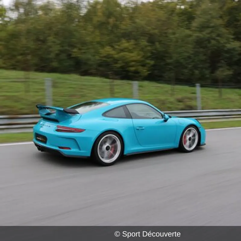 Pilotage Porsche 991 GT3 sur le circuit de Folembray