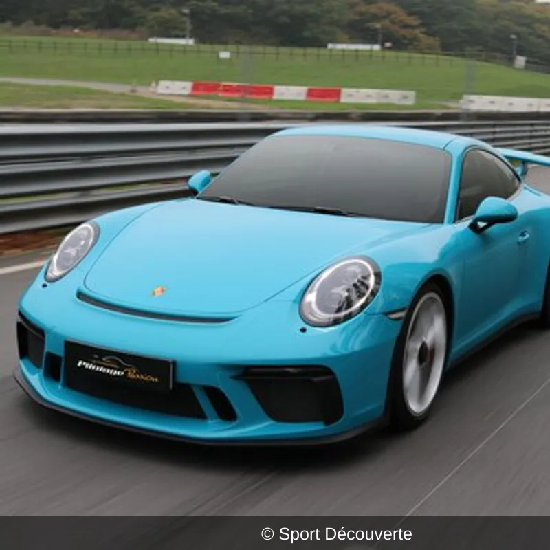 Pilotage Porsche 991 GT3 sur le circuit des Ecuyers