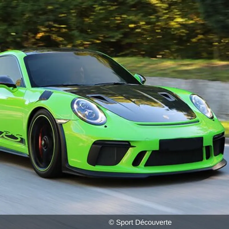 Pilotage Porsche 991 GT3 RS sur le circuit de Haute-Saintonge