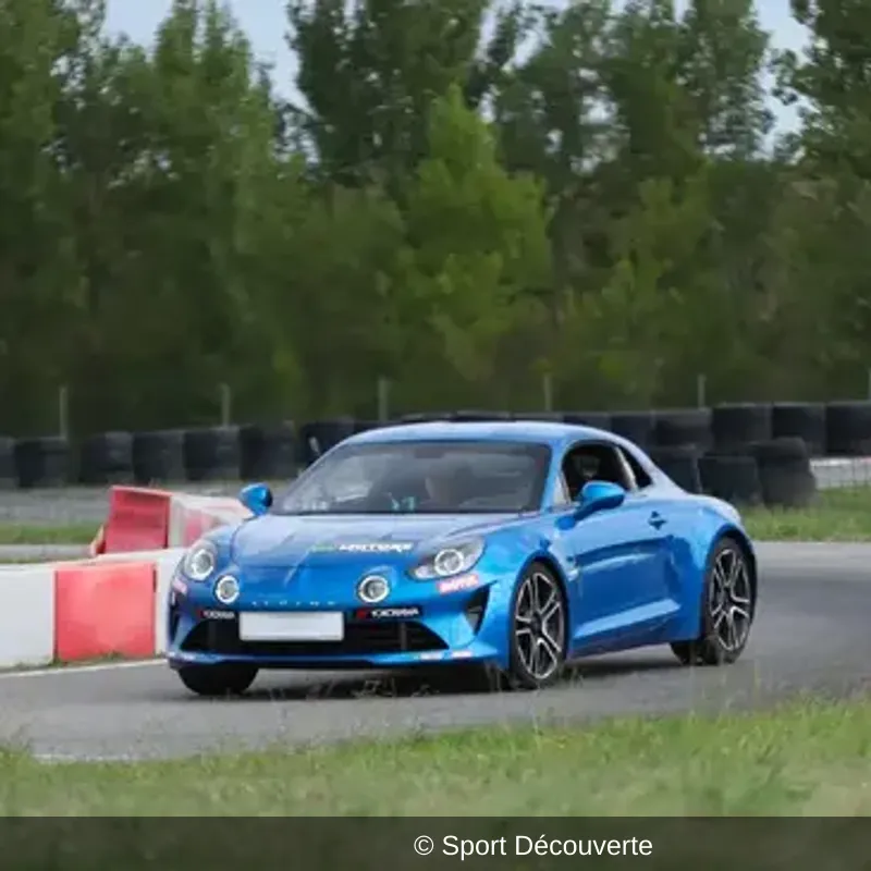 Pilotage pour Enfant en Alpine A110 au Circuit du Luc