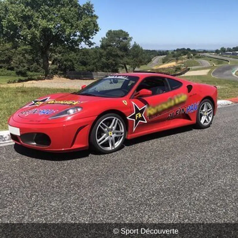 Pilotage pour Enfant en Ferrari F430 à Château-Gaillard